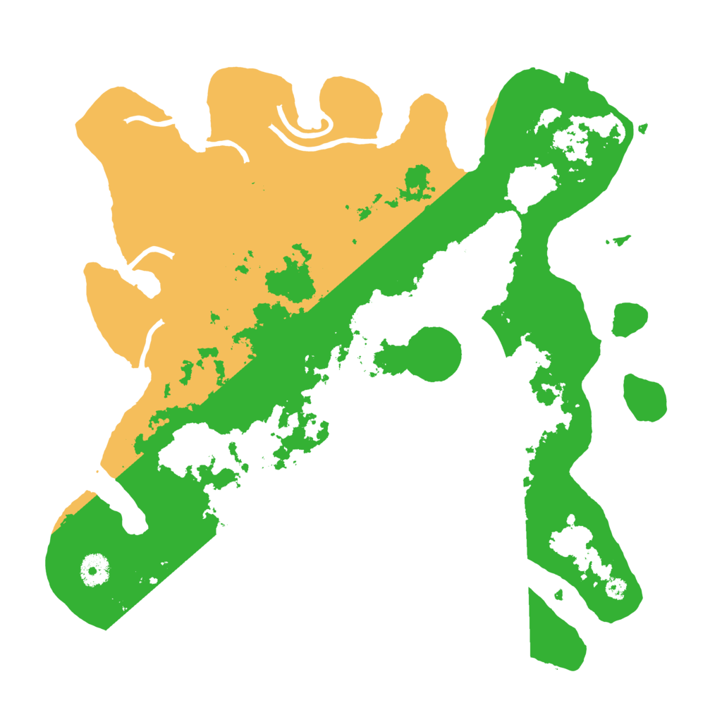 Biome Rust Map: Procedural Map, Size: 3500, Seed: 146283952
