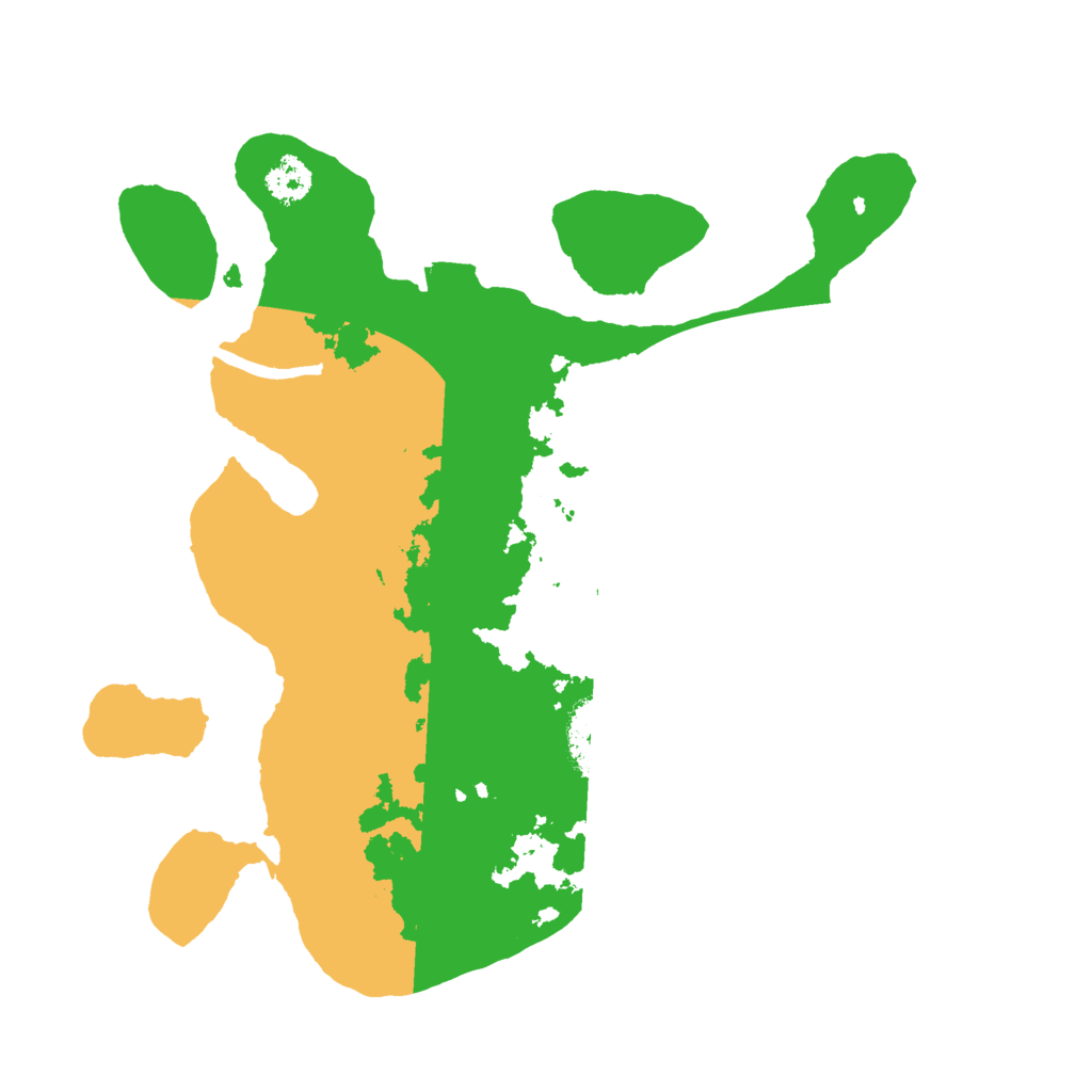 Biome Rust Map: Procedural Map, Size: 2500, Seed: 1898398029