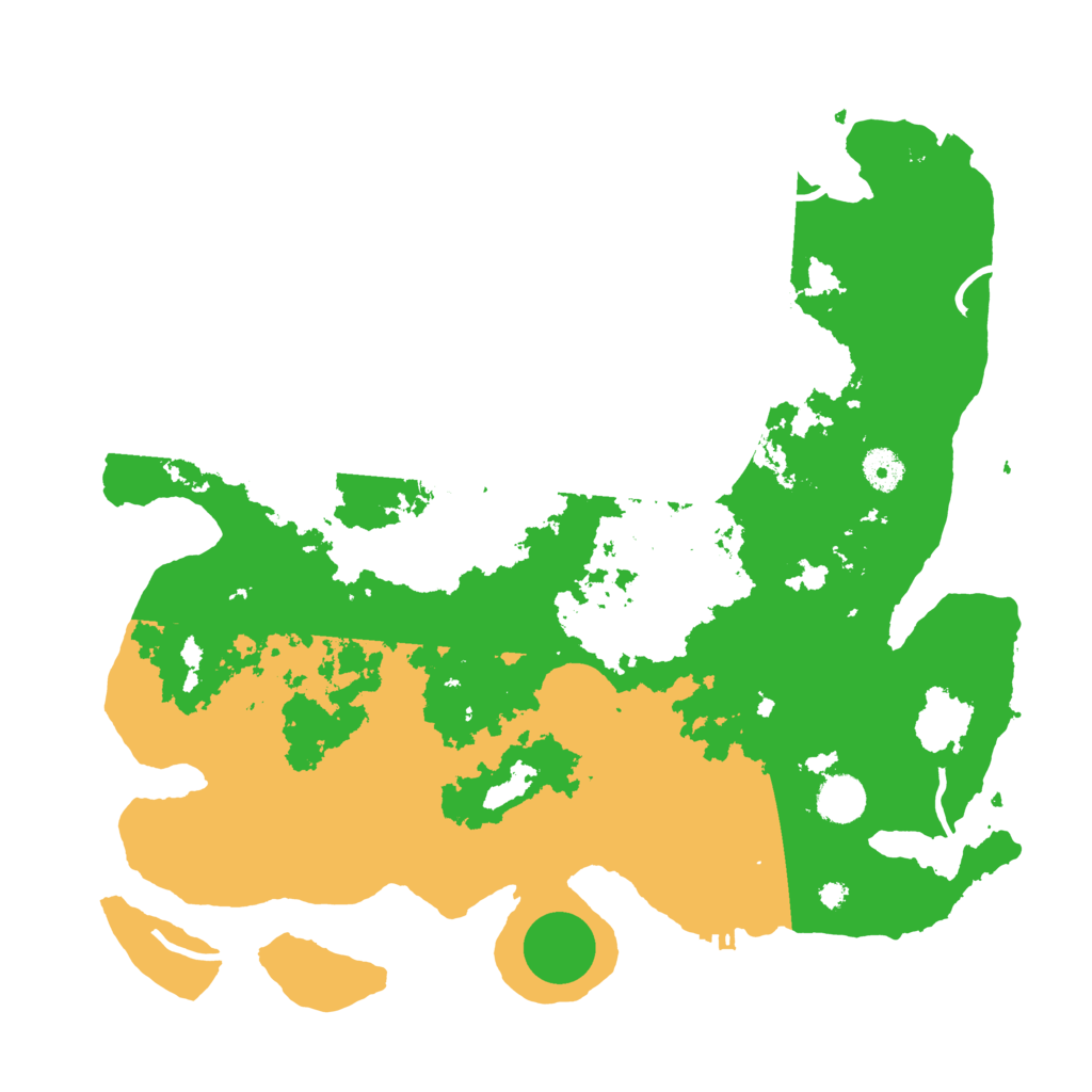 Biome Rust Map: Procedural Map, Size: 4000, Seed: 776059527