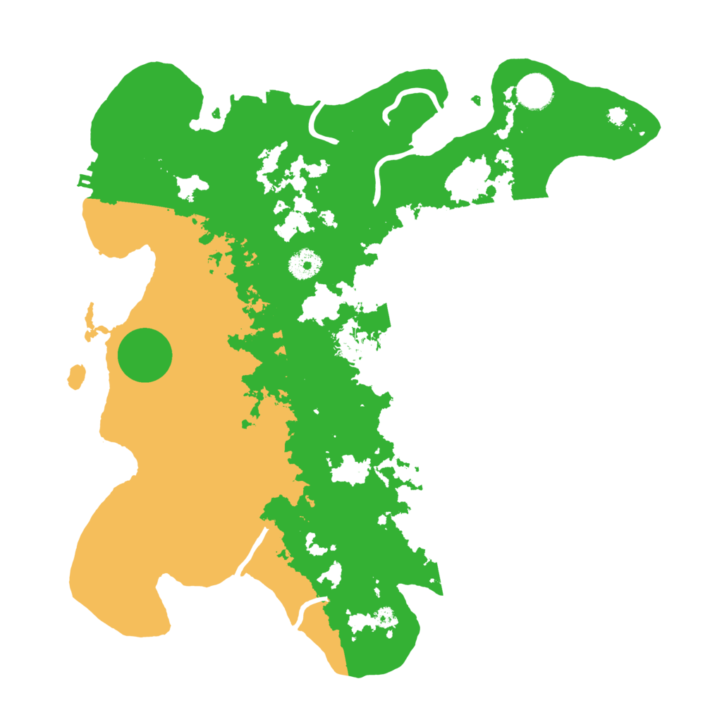 Biome Rust Map: Procedural Map, Size: 3500, Seed: 211657024