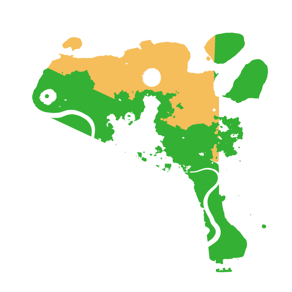 Biome Rust Map: Procedural Map, Size: 2800, Seed: 222