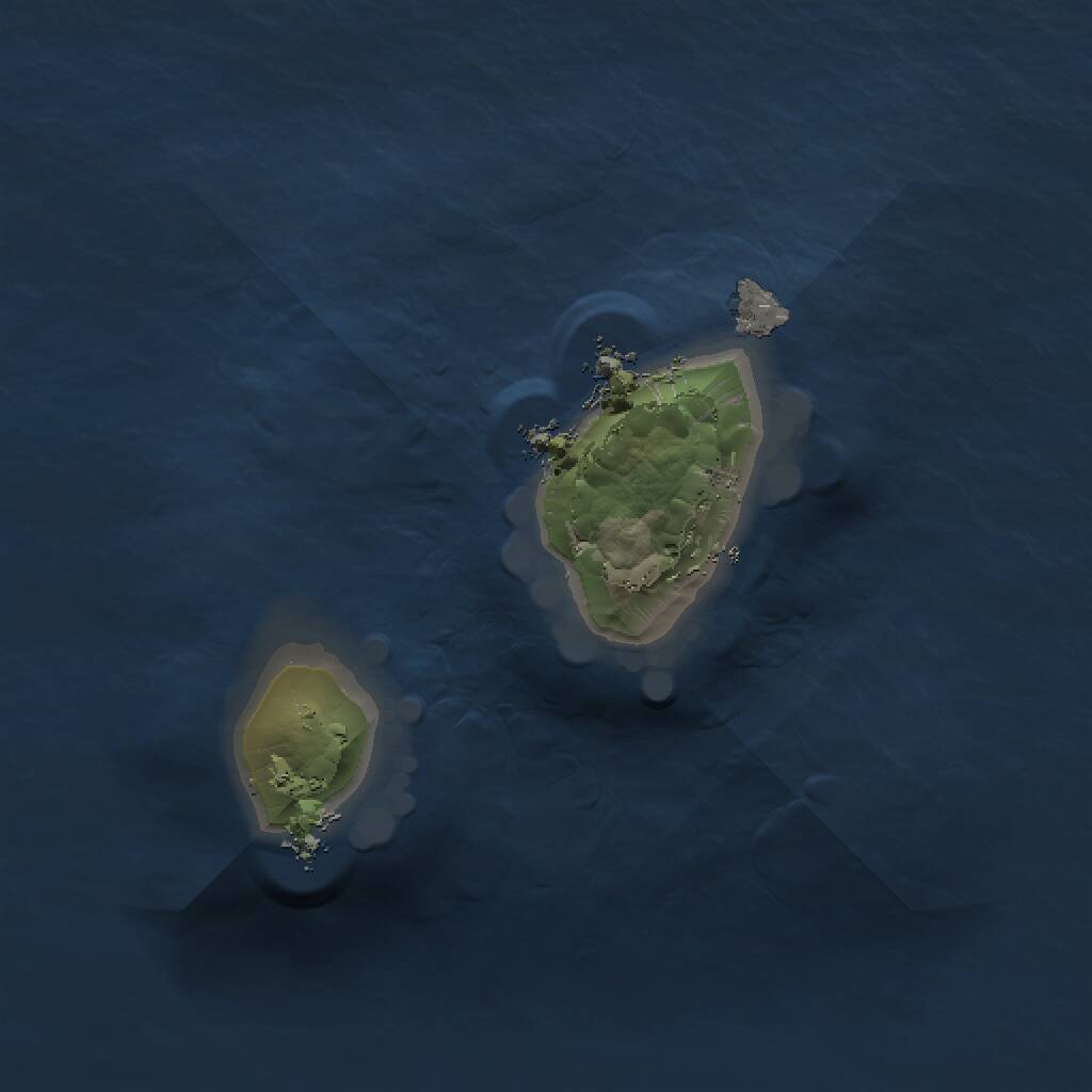 Rust Map: Procedural Map, Size: 1000, Seed: 153738941, 1 Monuments