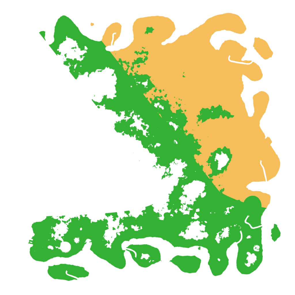 Biome Rust Map: Procedural Map, Size: 4800, Seed: 2141119966