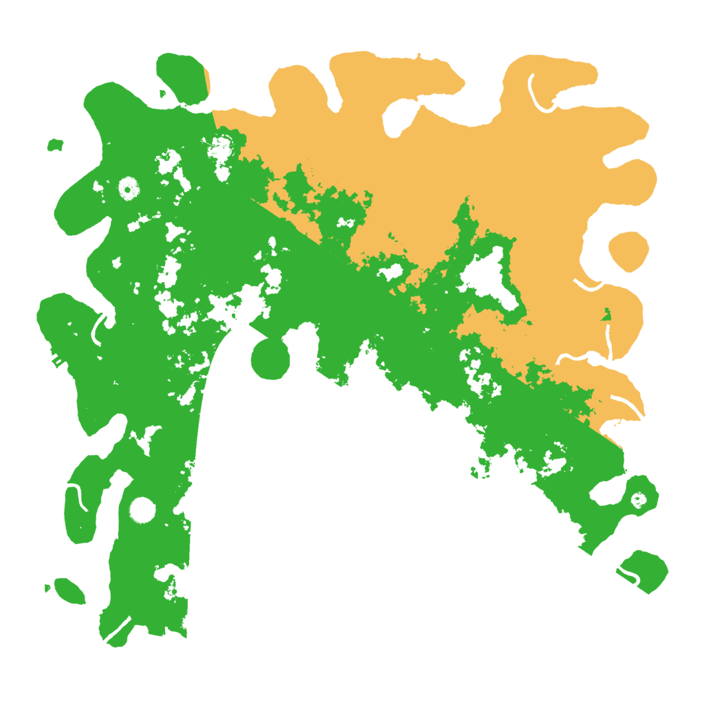 Biome Rust Map: Procedural Map, Size: 4800, Seed: 1610984146