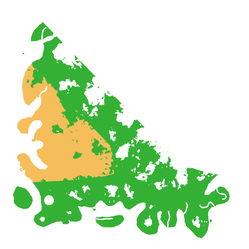 Biome Rust Map: Procedural Map, Size: 4500, Seed: 1577780139