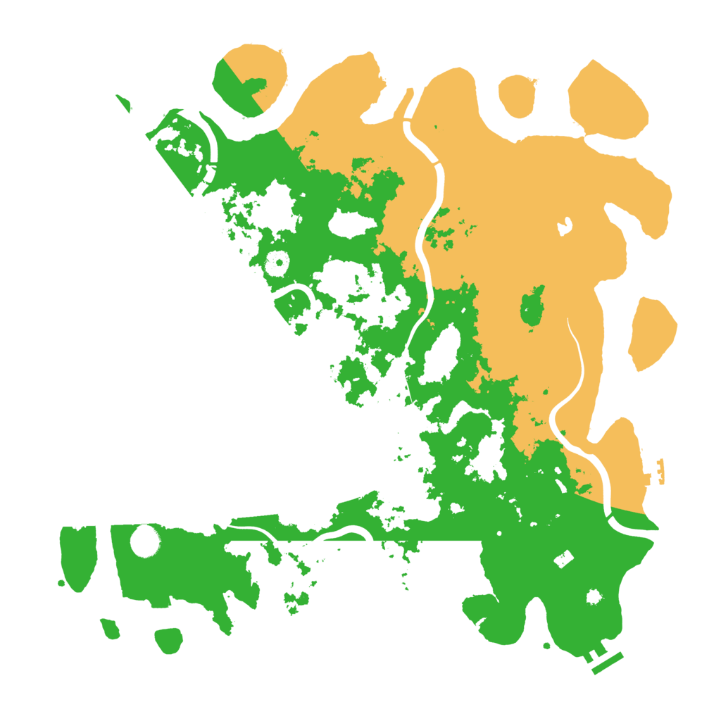 Biome Rust Map: Procedural Map, Size: 4250, Seed: 1685248058