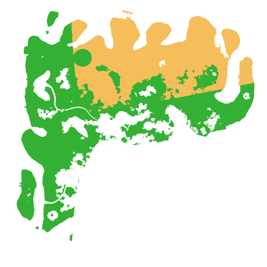 Biome Rust Map: Procedural Map, Size: 4000, Seed: 967563264