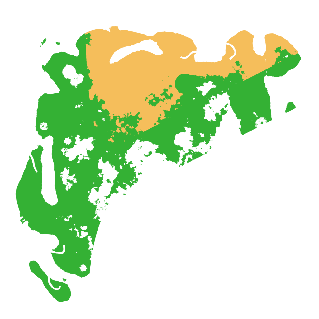 Biome Rust Map: Procedural Map, Size: 4250, Seed: 992615069