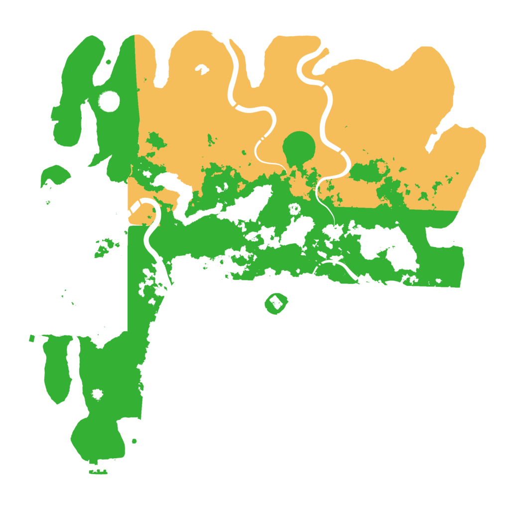 Biome Rust Map: Procedural Map, Size: 4250, Seed: 852689685