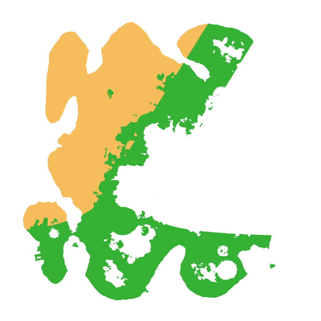 Biome Rust Map: Procedural Map, Size: 3000, Seed: 1496371891