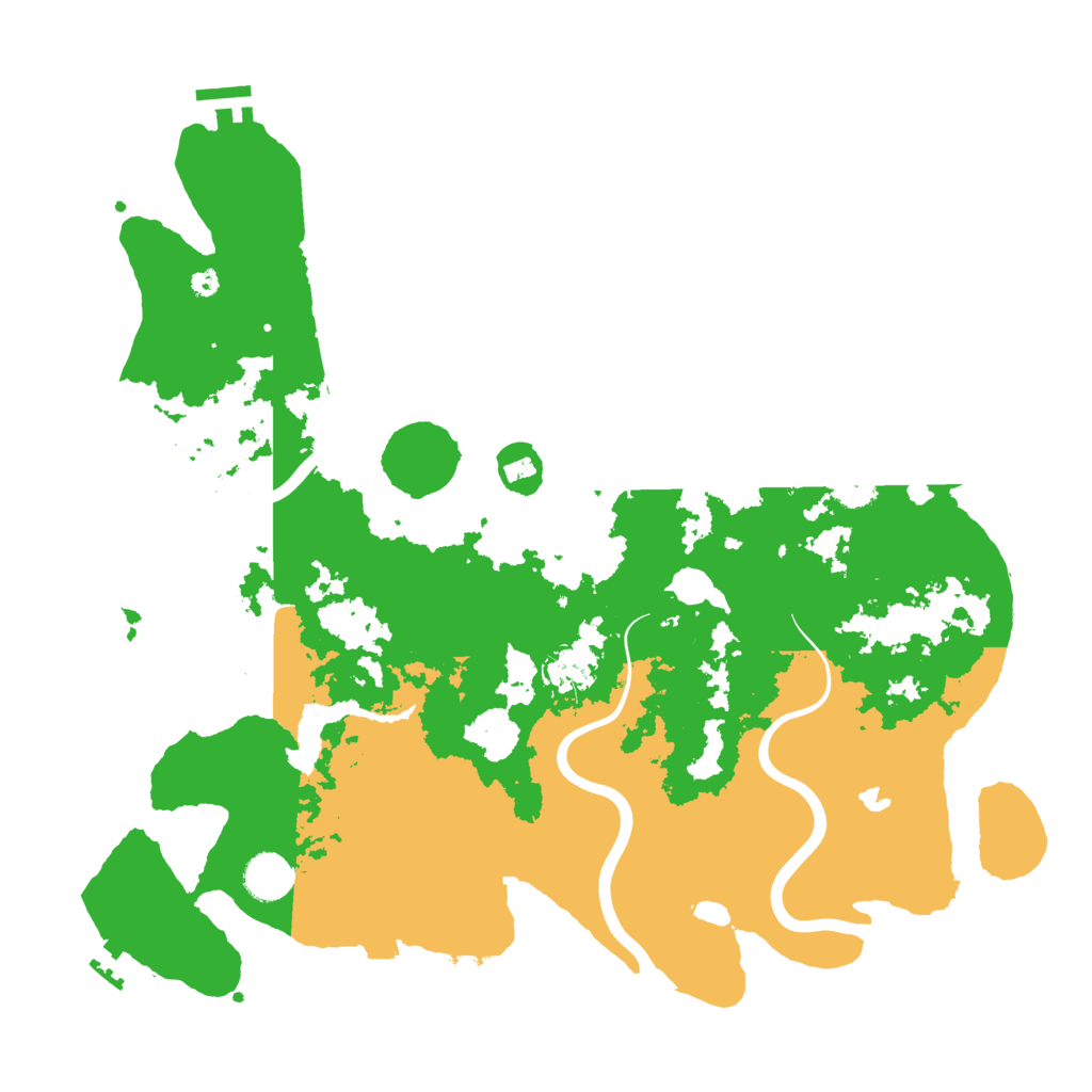 Biome Rust Map: Procedural Map, Size: 4000, Seed: 979632824