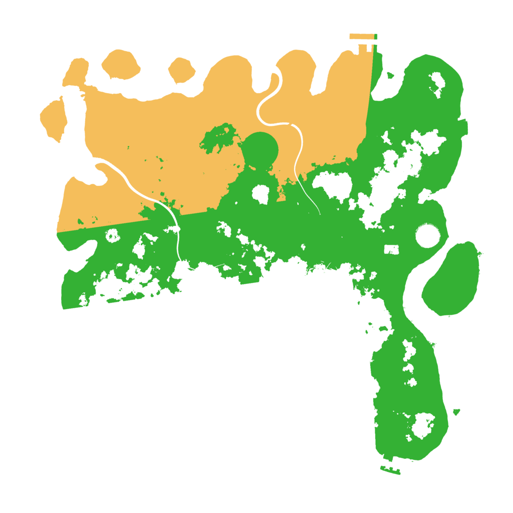 Biome Rust Map: Procedural Map, Size: 3750, Seed: 1255073344