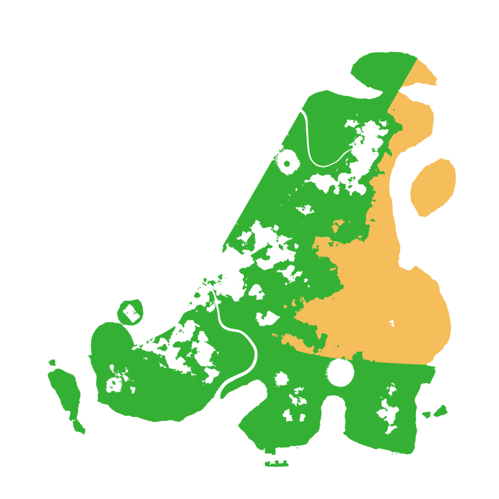 Biome Rust Map: Procedural Map, Size: 3250, Seed: 1355422586