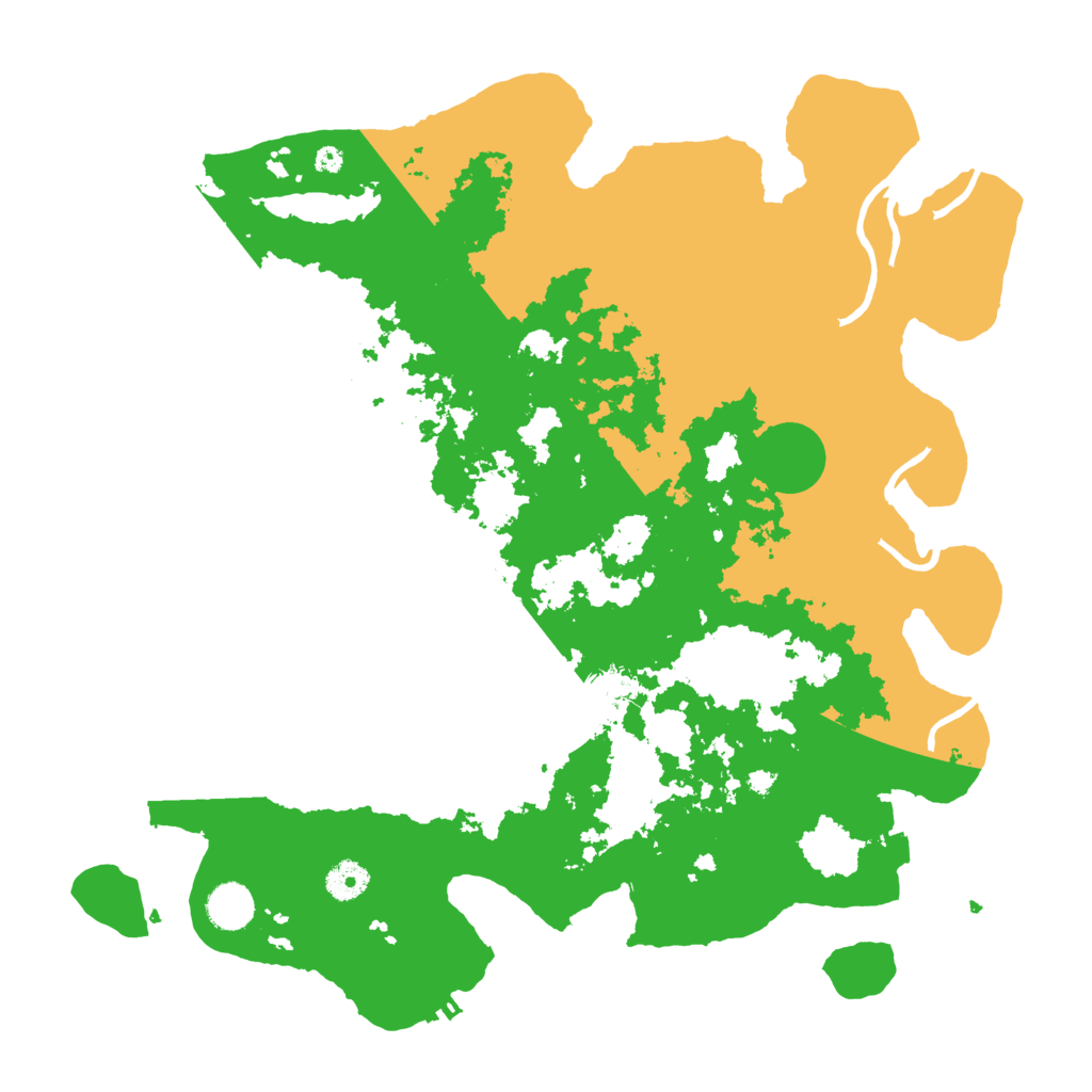 Biome Rust Map: Procedural Map, Size: 4050, Seed: 734643285