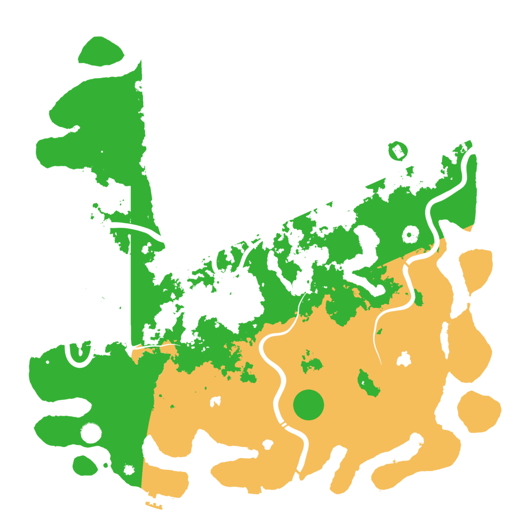 Biome Rust Map: Procedural Map, Size: 4500, Seed: 1735450802