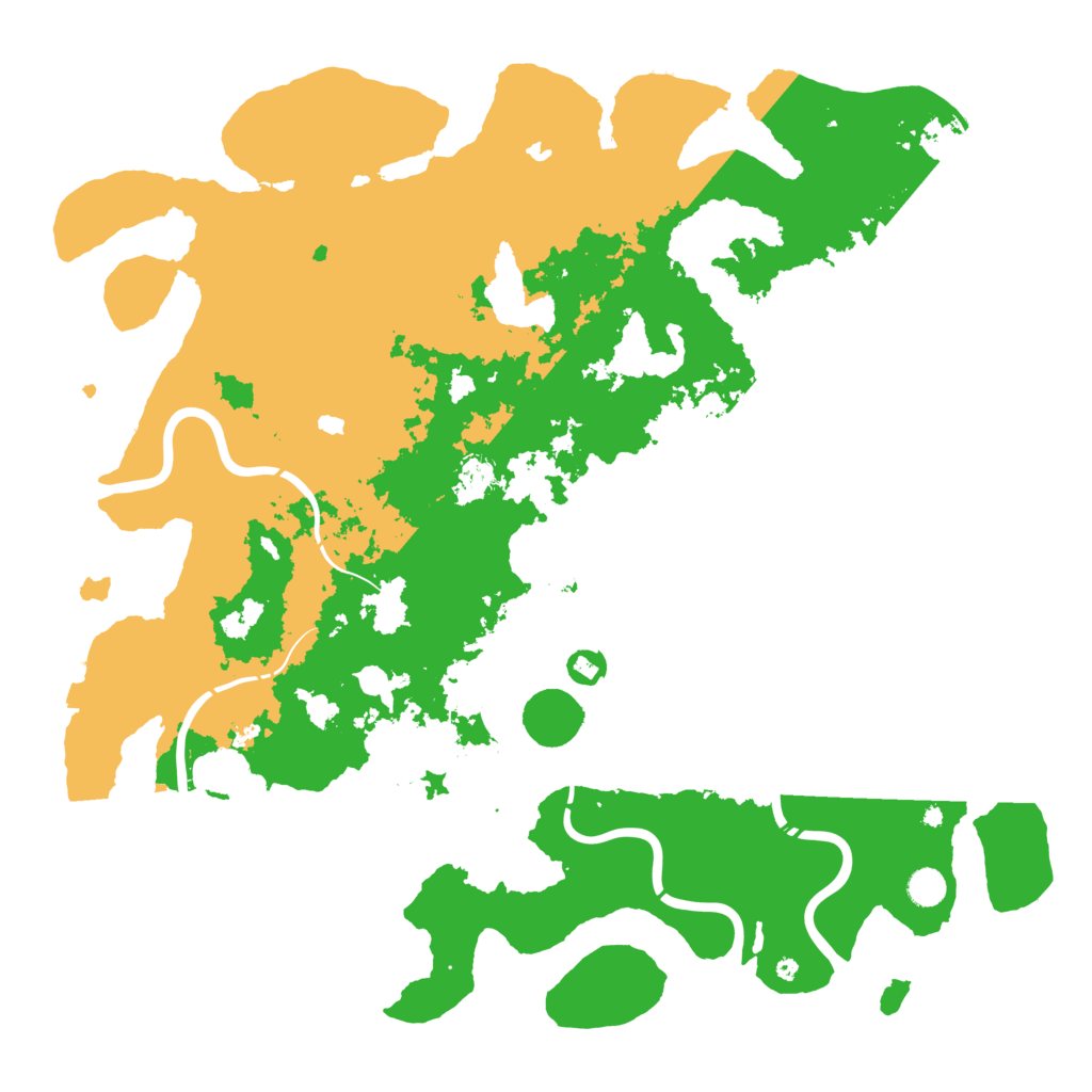 Biome Rust Map: Procedural Map, Size: 5000, Seed: 1665598919