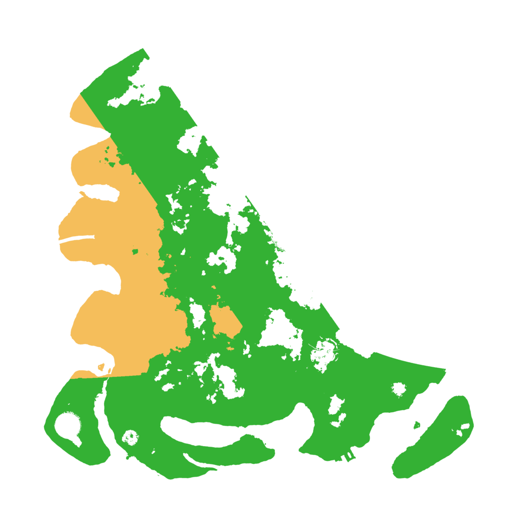 Biome Rust Map: Procedural Map, Size: 3500, Seed: 385289313