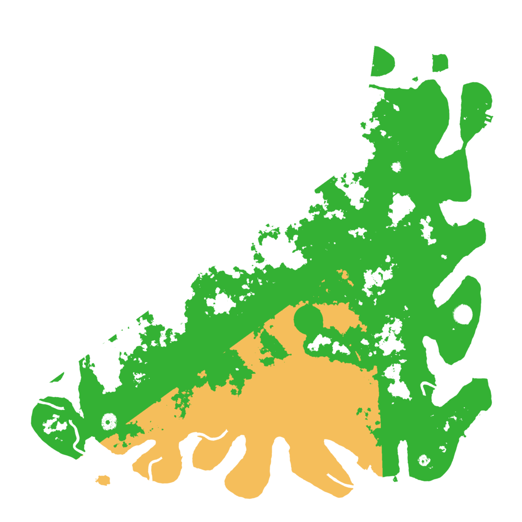 Biome Rust Map: Procedural Map, Size: 4800, Seed: 1057723219
