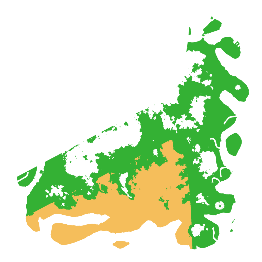 Biome Rust Map: Procedural Map, Size: 4500, Seed: 667453214