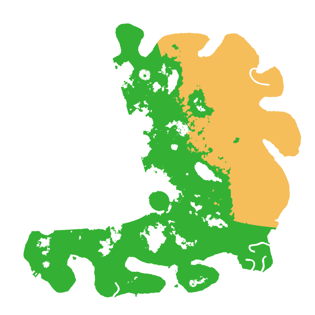 Biome Rust Map: Procedural Map, Size: 4250, Seed: 193390426