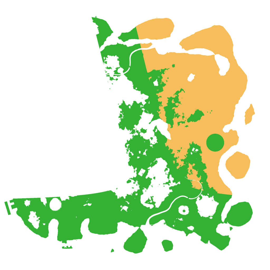 Biome Rust Map: Procedural Map, Size: 4000, Seed: 78468298
