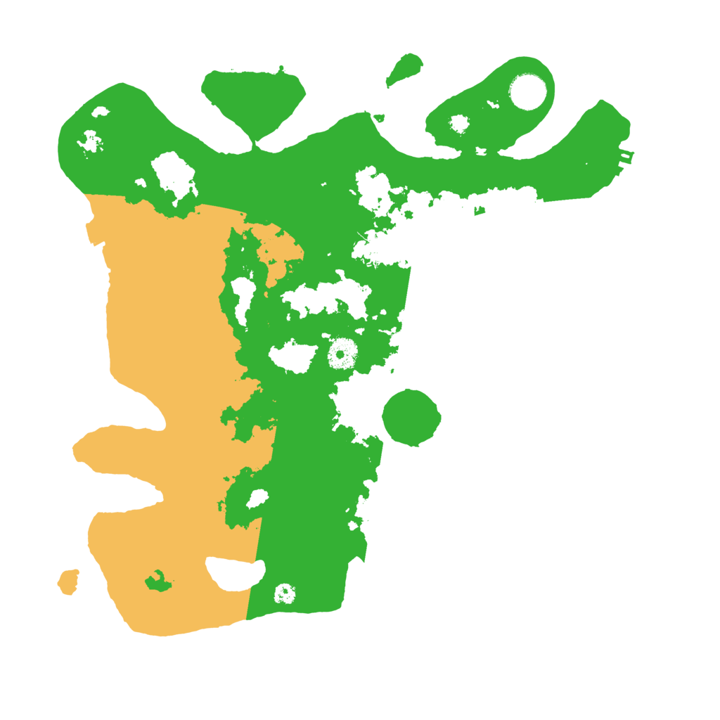 Biome Rust Map: Procedural Map, Size: 3500, Seed: 352442634