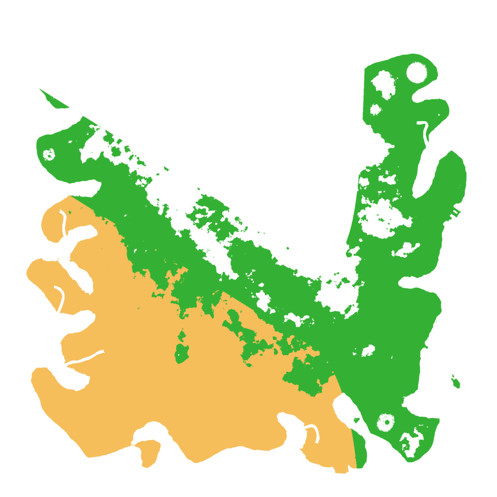 Biome Rust Map: Procedural Map, Size: 4250, Seed: 734989930