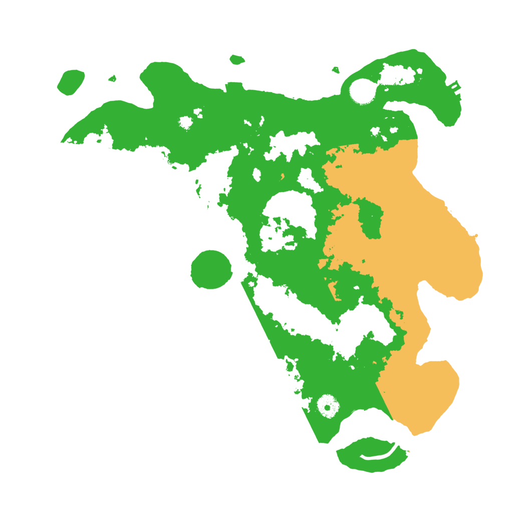 Biome Rust Map: Procedural Map, Size: 3500, Seed: 976535680
