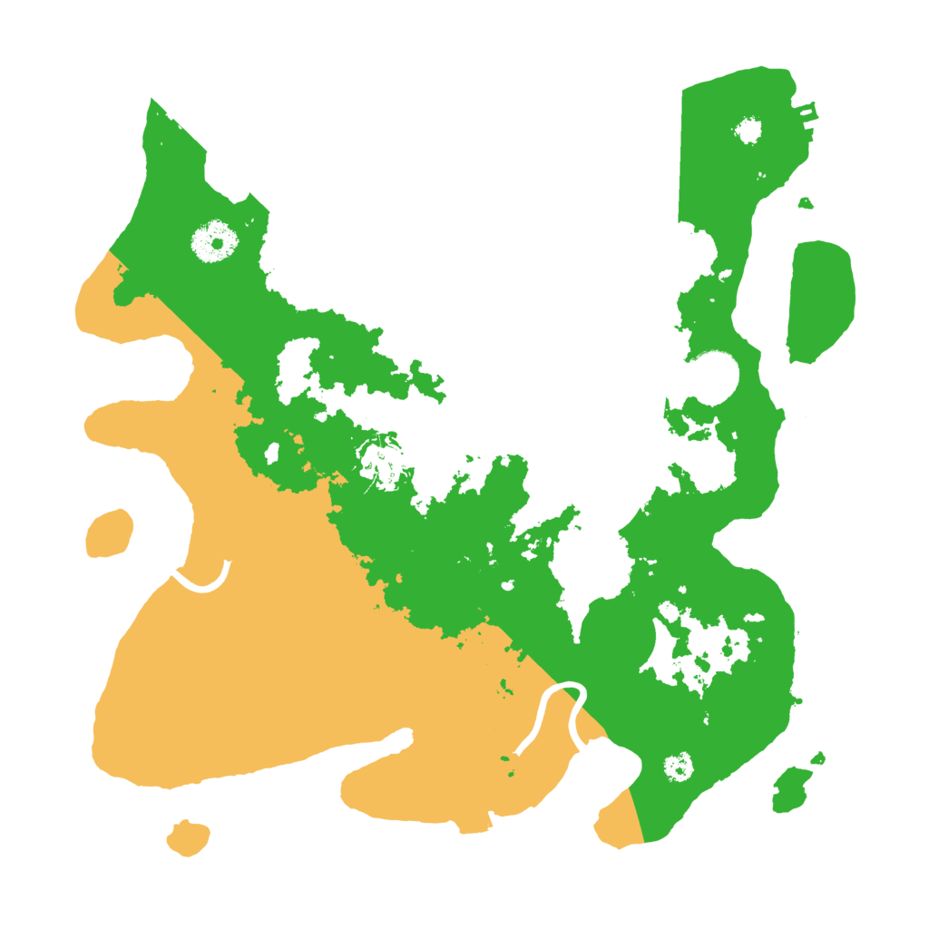 Biome Rust Map: Procedural Map, Size: 3250, Seed: 968946040