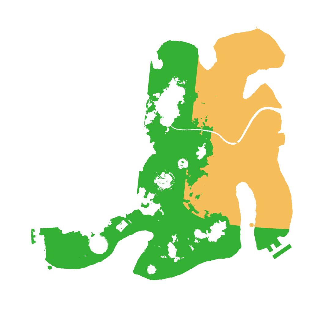 Biome Rust Map: Procedural Map, Size: 3000, Seed: 1429570540