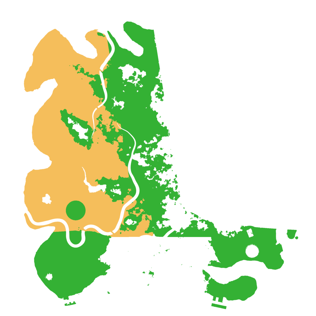 Biome Rust Map: Procedural Map, Size: 4250, Seed: 308210533