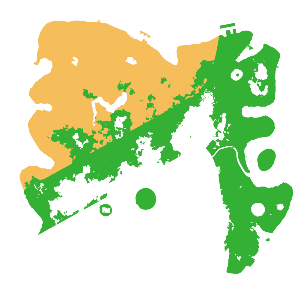 Biome Rust Map: Procedural Map, Size: 4000, Seed: 2116111