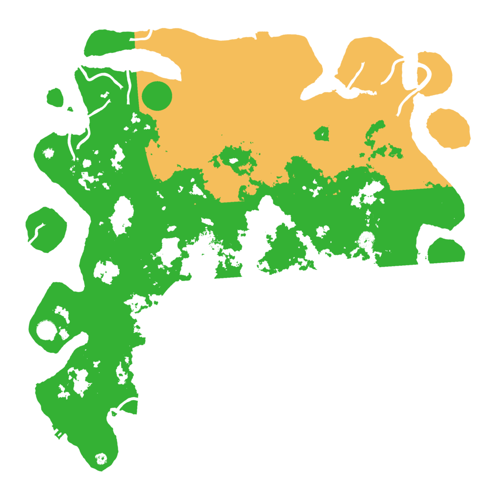 Biome Rust Map: Procedural Map, Size: 4500, Seed: 211941886