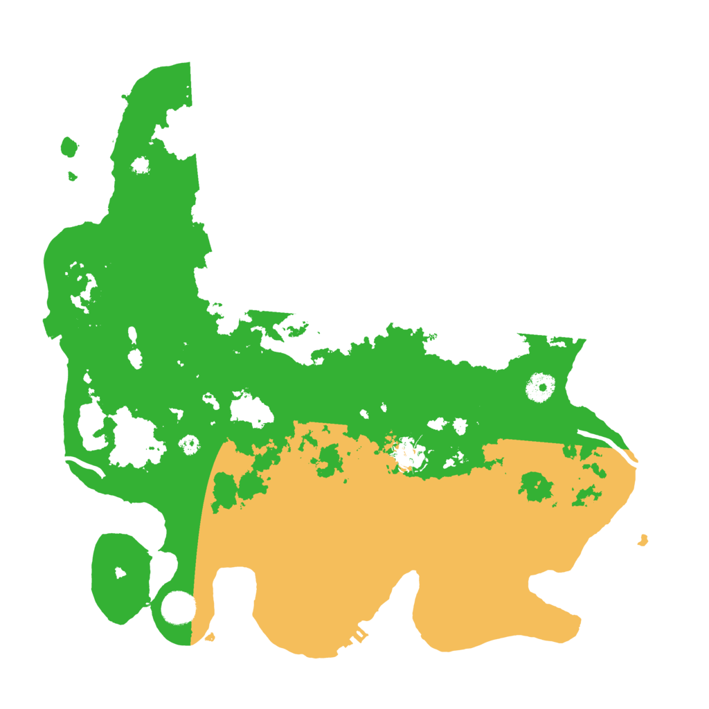 Biome Rust Map: Procedural Map, Size: 3700, Seed: 1684129515