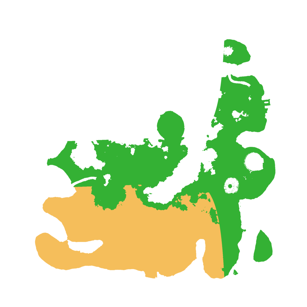 Biome Rust Map: Procedural Map, Size: 3000, Seed: 51523