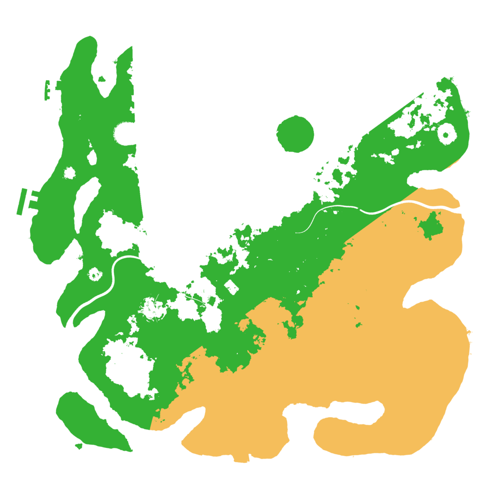 Biome Rust Map: Procedural Map, Size: 3750, Seed: 573483