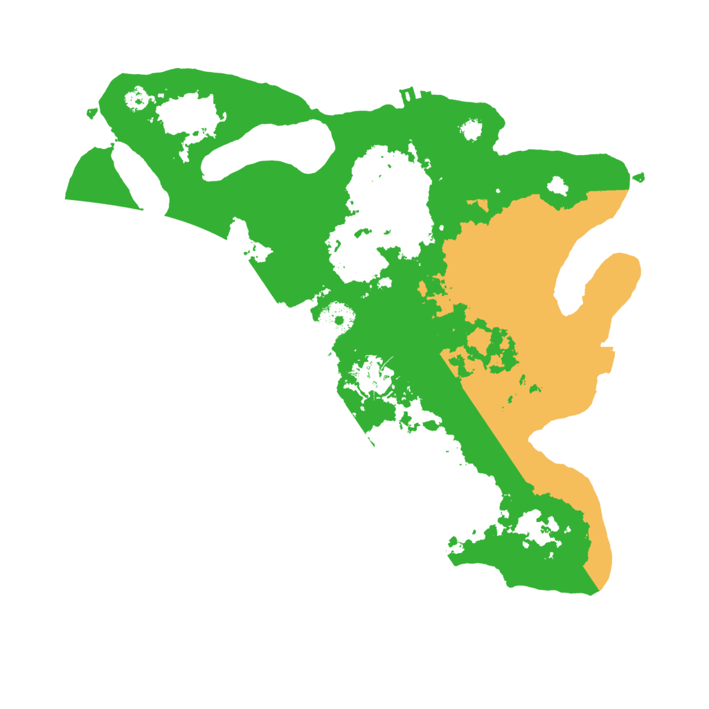 Biome Rust Map: Procedural Map, Size: 3105, Seed: 13826
