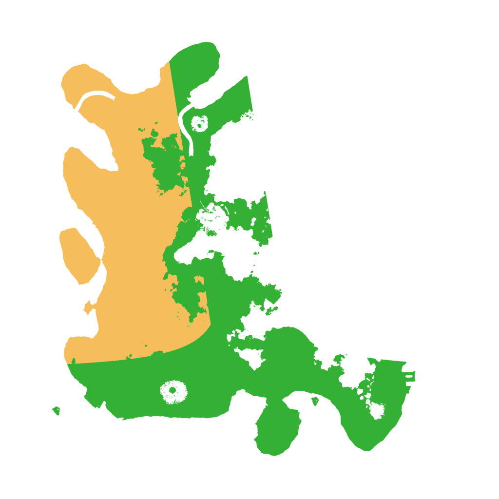 Biome Rust Map: Procedural Map, Size: 3000, Seed: 1438751