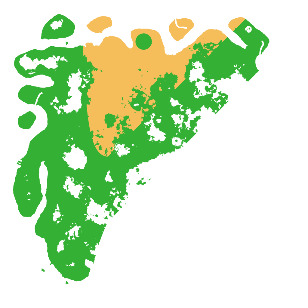 Biome Rust Map: Procedural Map, Size: 5000, Seed: 111514081