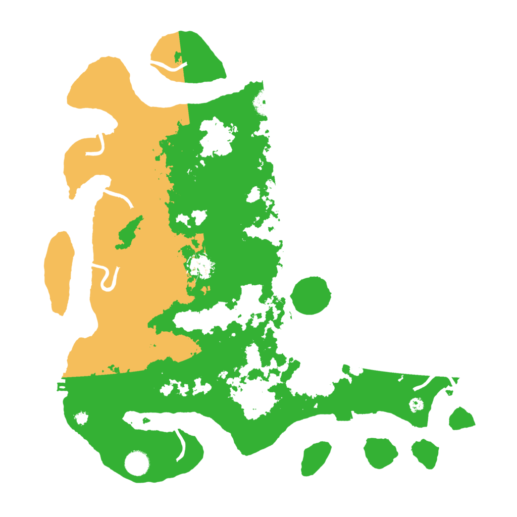 Biome Rust Map: Procedural Map, Size: 3700, Seed: 703359391