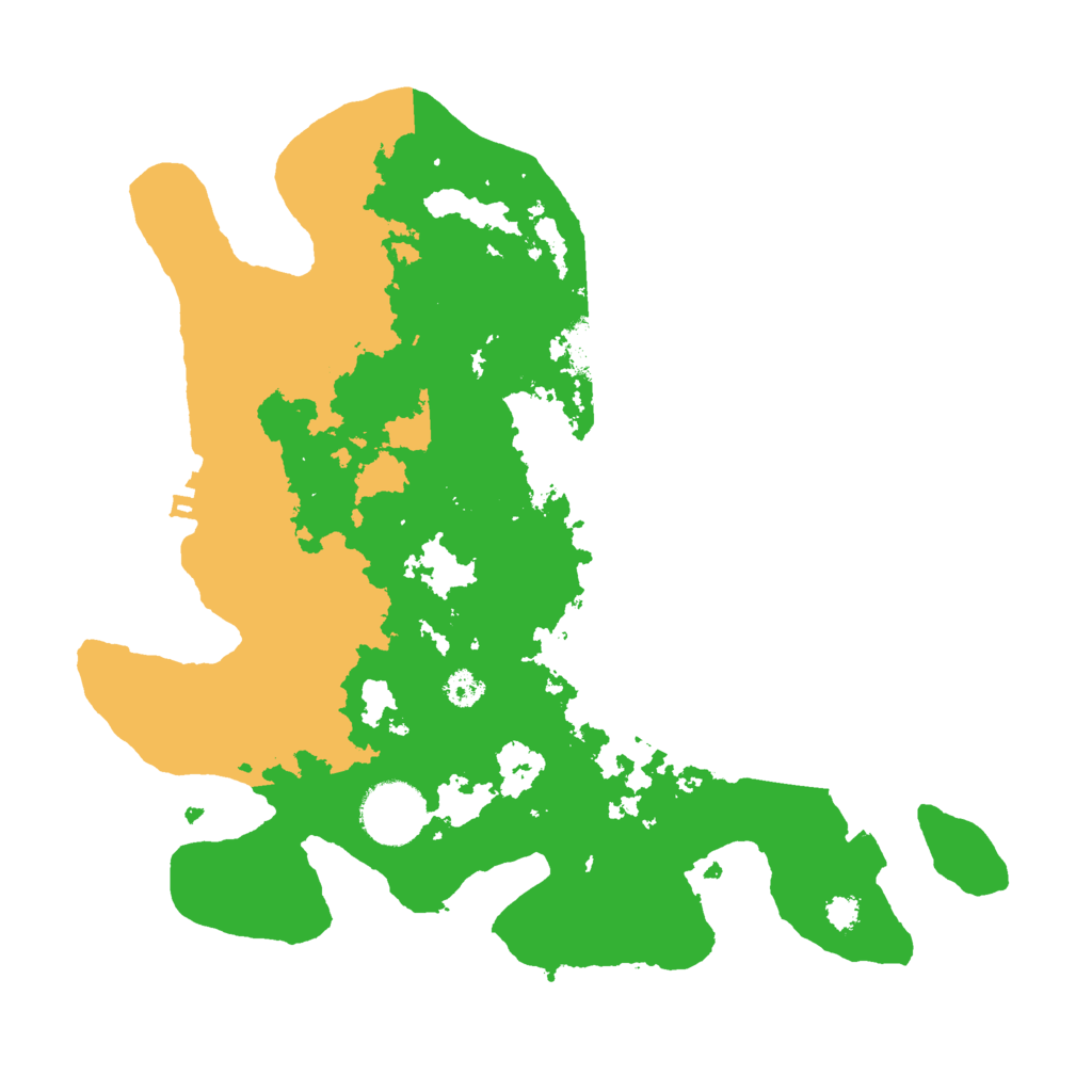 Biome Rust Map: Procedural Map, Size: 3000, Seed: 1824214480