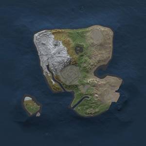 Thumbnail Rust Map: Procedural Map, Size: 1700, Seed: 568567, 4 Monuments
