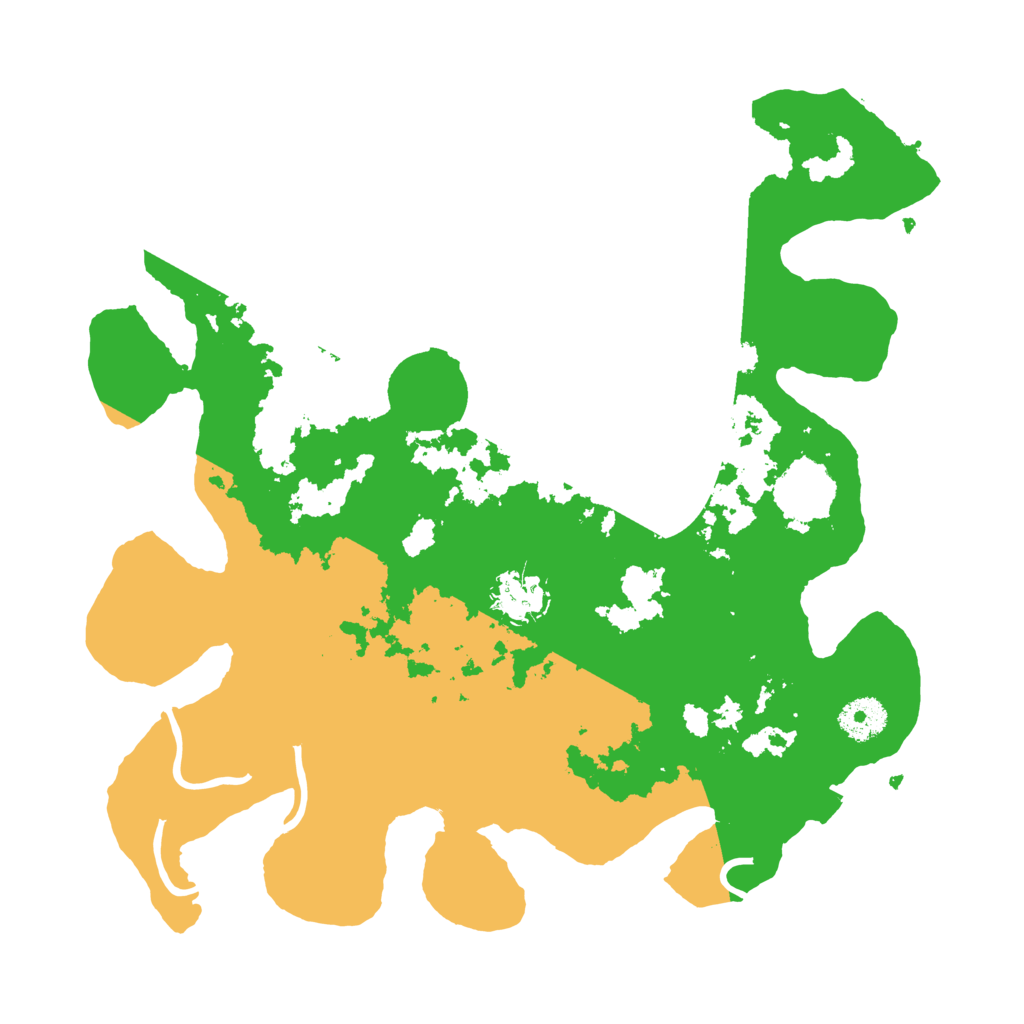 Biome Rust Map: Procedural Map, Size: 3450, Seed: 57511617