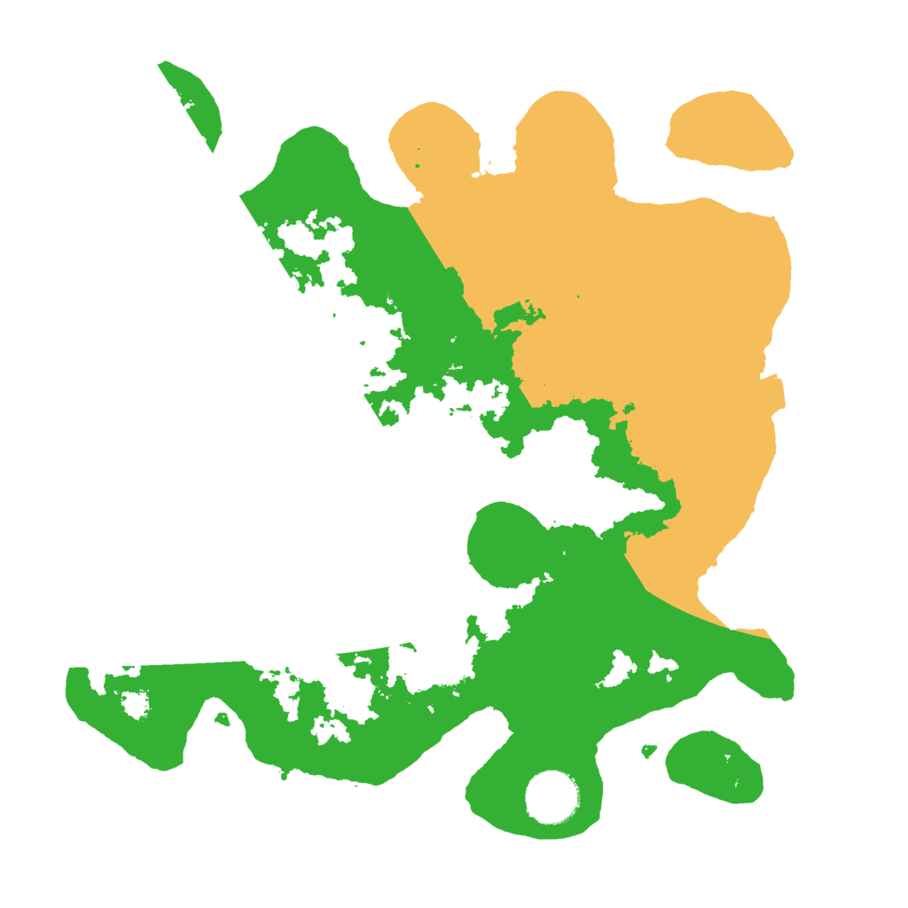 Biome Rust Map: Procedural Map, Size: 3000, Seed: 21512