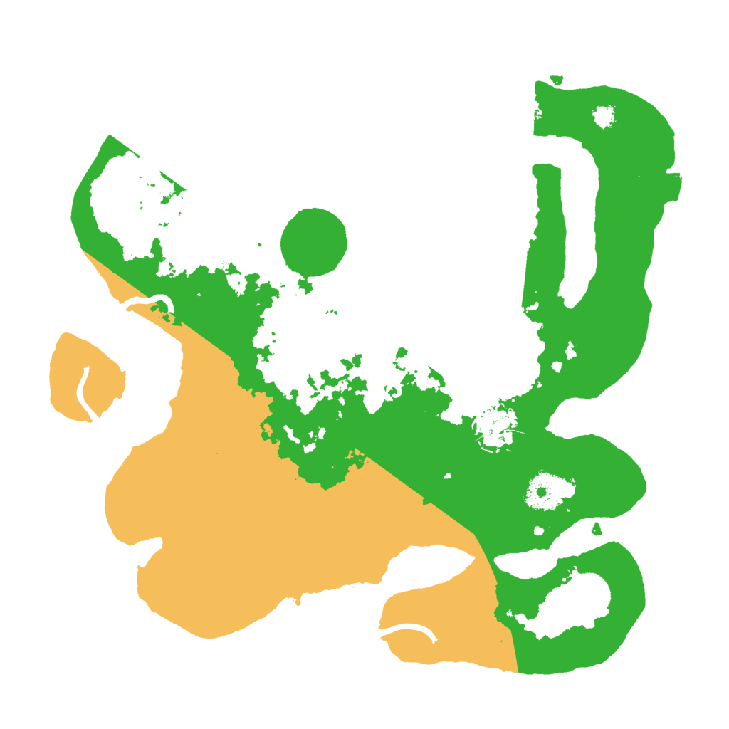 Biome Rust Map: Procedural Map, Size: 3000, Seed: 7354108