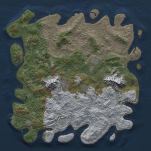 Thumbnail Rust Map: Procedural Map, Size: 5000, Seed: 1173587780, 19 Monuments