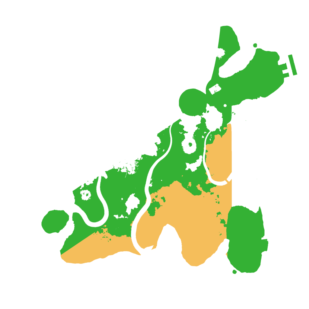 Biome Rust Map: Procedural Map, Size: 3000, Seed: 1708347688