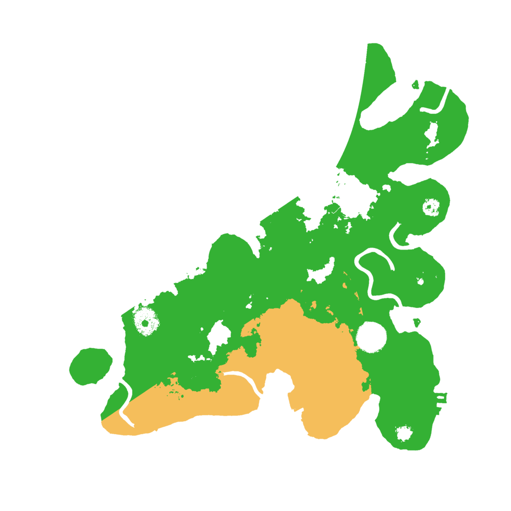 Biome Rust Map: Procedural Map, Size: 3000, Seed: 1708347688