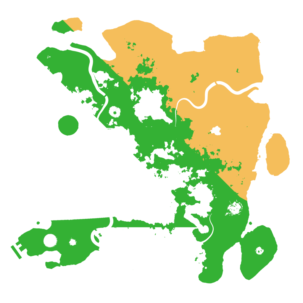 Biome Rust Map: Procedural Map, Size: 4000, Seed: 1737323