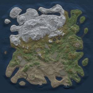 Thumbnail Rust Map: Procedural Map, Size: 4250, Seed: 921791533, 18 Monuments